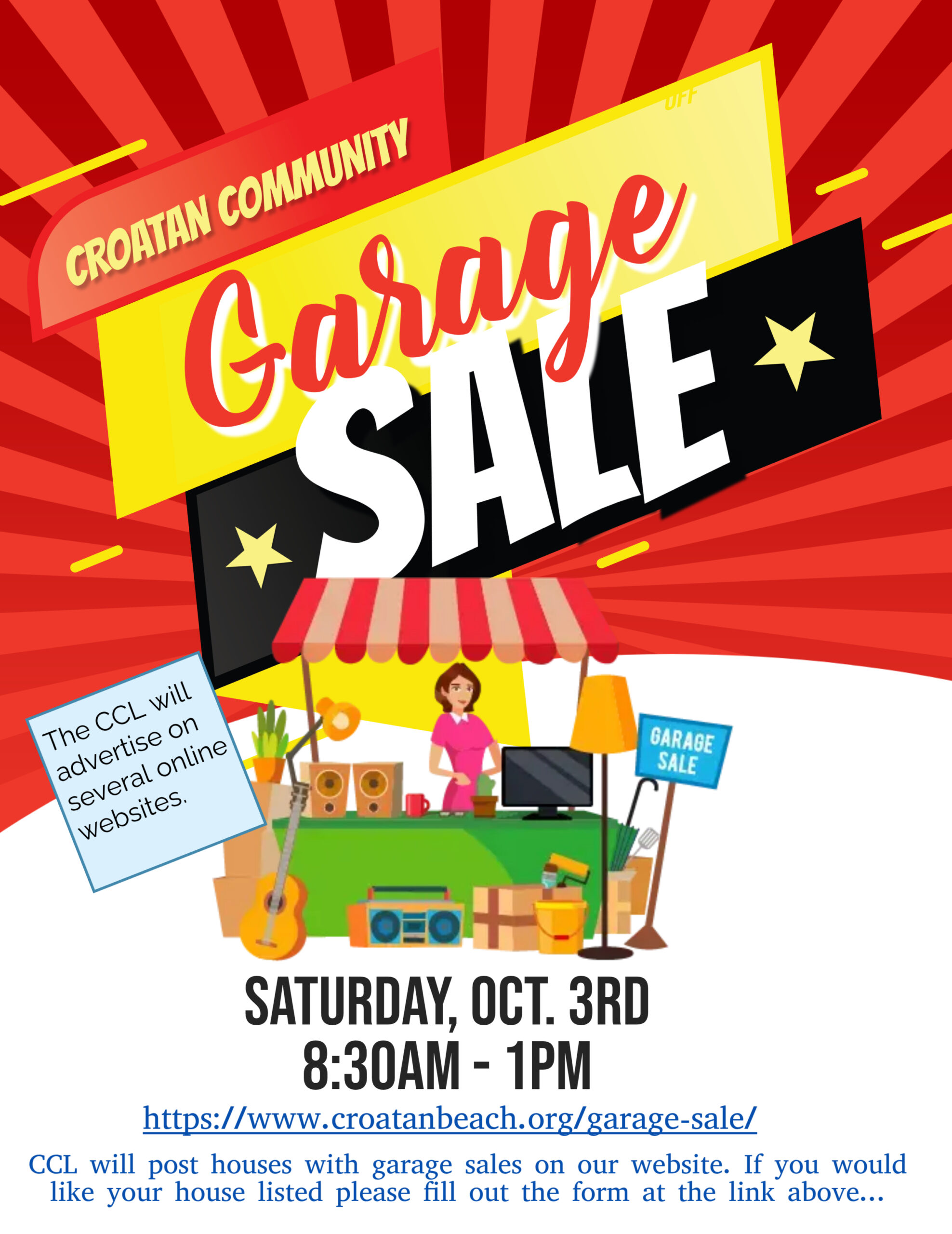 Garage Sale 2026 sign up